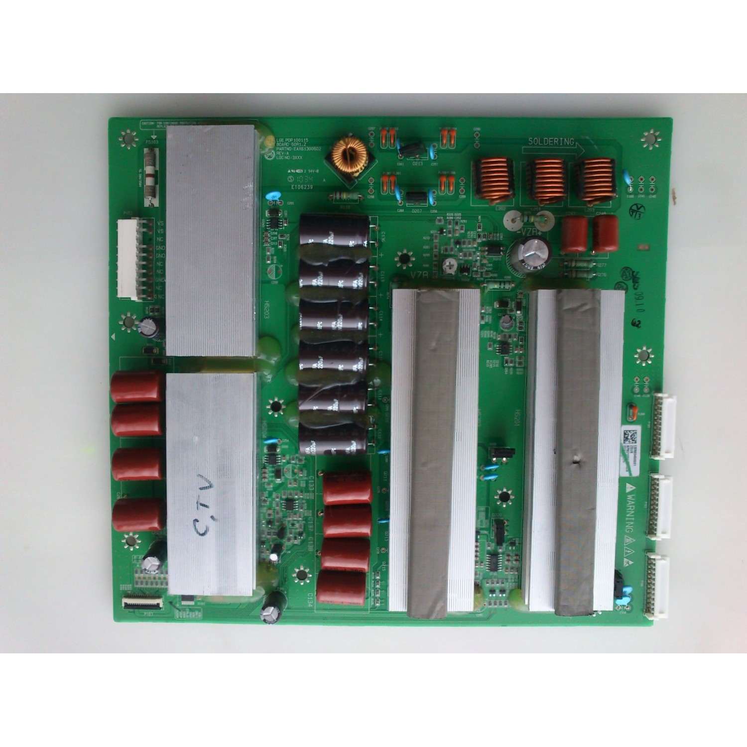 Z SUS  LG / EBR63450501 / EAX61300301 / EAX61300602 / PANEL PDP60R100000 / MODELOS 60PK250-UA AUSLLJR / 60PK550-UD / 60PK950-UA / 60PK200-UA / 60PK540-UE / 60PK750-UA